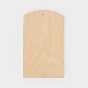 Доска под роспись 25*15*0,6 см Доляна дерево