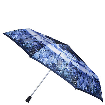 Зонт женский суперавтомат Fabretti, 3 сложения, сатин