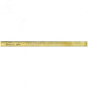 Линейка 50 см. дер. Красн.звезда