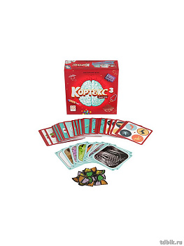 Игра настольная  .8+ с карточками "Кортекс 3" (2-6 игроков, 15-20 мин) Стиль жизни