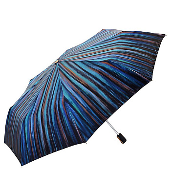 Зонт женский автомат Fabretti, облегченный, 3 сложения, сатин