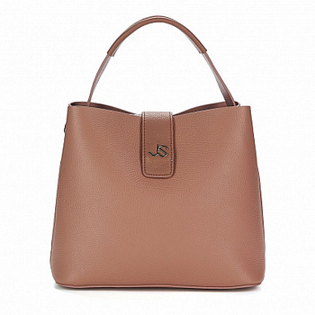 Сумка женская Jane's Story бежевая (таро), нат. кожа