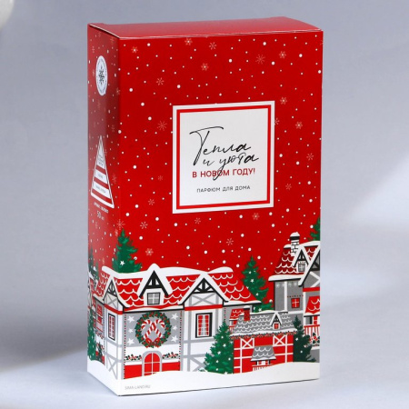 Аромадиффузор 50мл "Тепла и уюта" яблоко,