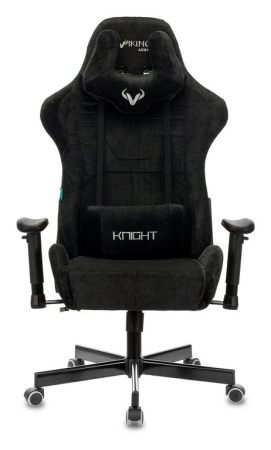 Кресло игровое Бюрократ VIKING KNIGHT Fabric (ткань, цв.  черный)