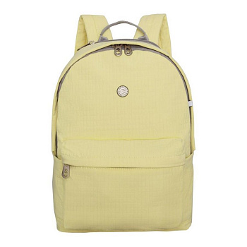 Рюкзак молодежный женский Grizzly 38*26*12 см., лимонный