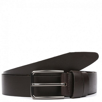 Ремень LEO VENTONI мужской, натуральная кожа, размер 125, тем. коричневый