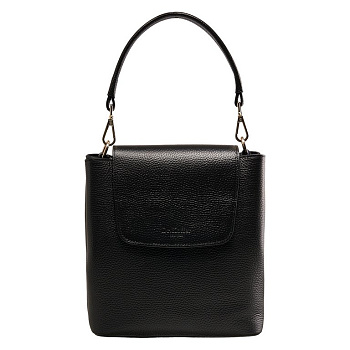 Сумка женская Dr.Koffer нат.кожа, черный