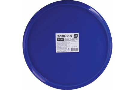 Ведро пластиковое без крышки 12 л., пищевое, шкала, LAIMA