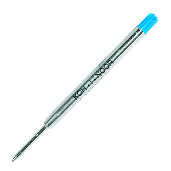 Стержень шариковый  98мм  аналог Parker металл. синий  (Koh-I-Noor) (линия 0,8мм)