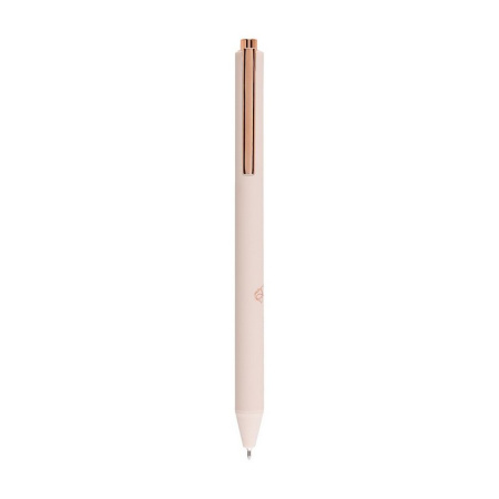 Ручка шариковая авт. Bruno Visconti "Total Beige"  0,38мм синяя (ст.108мм, лин.0,36) игольч.
