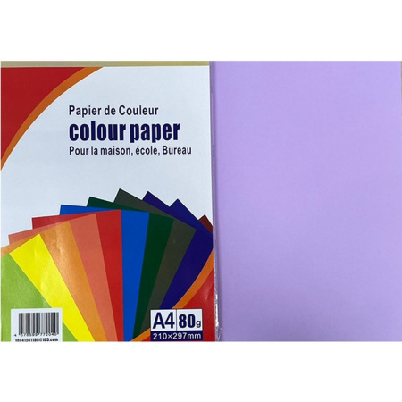 Бумага Spectra Colour 80 А4, 20 лист/уп, лавандовый