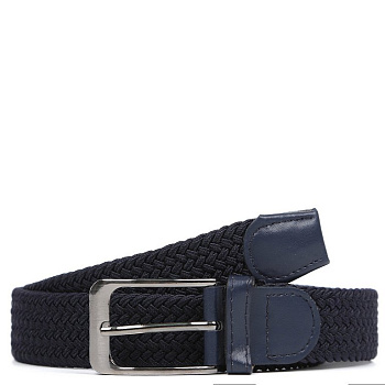 Ремень FABRETTI универсальный, полиэстер размер 125, синий