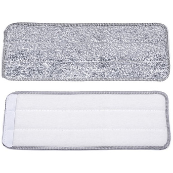 Моп для швабры MILEY EASY (микрофибра) 32,5*10 cм кармашки с 1-й стороны