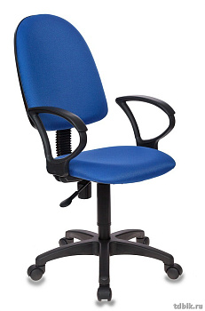 Кресло оператора Бюрократ CH-1300/BLUE (ткань, цв. синий)