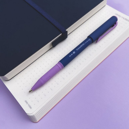 Ручка шариковая масляная BV PrimeWrite "Basic. Navy" 1мм синяя