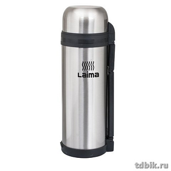 Термос ЛАЙМА 1,8 л, нержавеющая сталь, пластиковая ручка