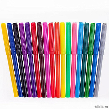 Фломастер 1 цв. в ассортименте