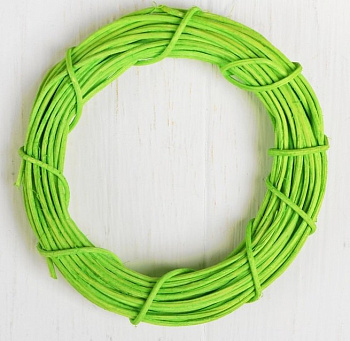 Декор природный Сухая лоза, длина 30 метров, цвет зеленый