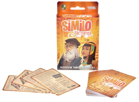 Игра настольная  .8+ с карточками "Similo: История" (2+ игроков, 10+ мин) Hobby World