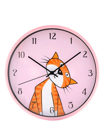 Часы настенные "Кот" 25.5*4.3см