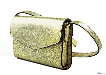 Сумка женская Frija Elecrticien rose, нат. кожа