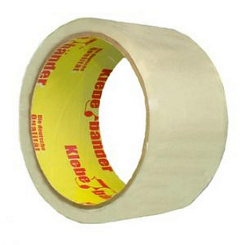 Скотч прозрачный 50 мм *57 м, 40 мкм Klebebander