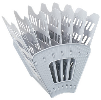 Лоток универсальный 6 отделений разборный серый Стамм