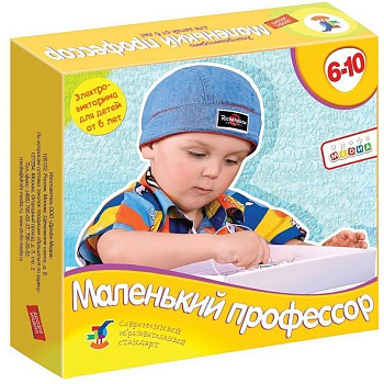 Электровикторина 6-10 лет "Маленький профессор" Дрофа МЕДИА