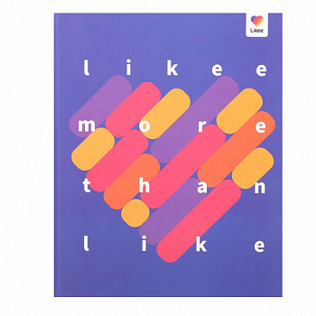 Дневник для ст/кл. твердая обложка, софт-тач "Likee"