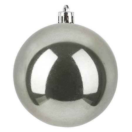 Набор шаров  цвет серебро  60 мм 3 шт