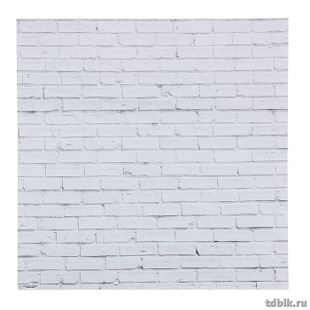 Фотофон "Кирпич белый" 45*45см
