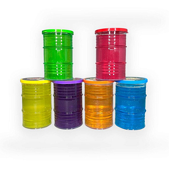 Слайм "Бочка" 240мл ассорти