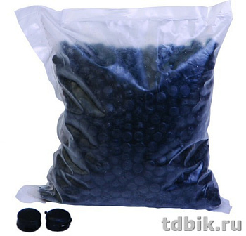 Пломбы пластиковые с металлической вставкой (1 кг.) 2200 шт