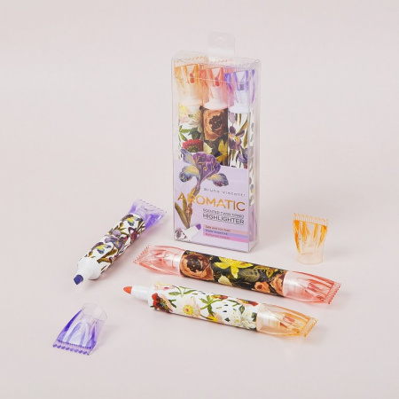 Набор текст-маркеров  3 шт  Bruno Visconti "Flora" с запахом