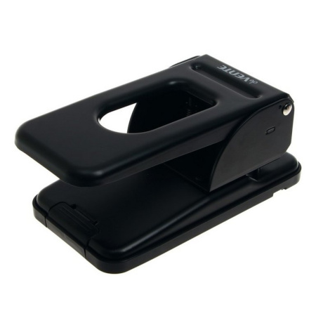 Дырокол до 60л метал. deVENTE с линейкой черный