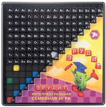 Игра настольная  .7+ "Эрудит" (2-4 игрока, 45-60 мин) БИПЛАНТ