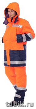 Спецодежда Костюм "Дорожник" зимний р-р 48-50/182-188