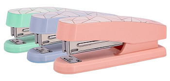 Степлер 24/6 до 25л Deli Macaron ассорти