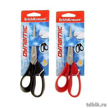 Ножницы 180 мм пластмас. эргоном. рукоятка Erich Krause Dynamic
