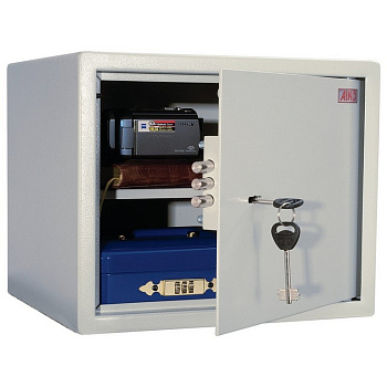 Сейф офисный (мебельный) Aiko (280*340*295мм/277*337*240мм) 22л, 8кг, мастер-ключ Aiko