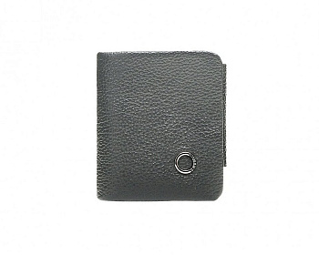 Портмоне D.Morelli женское "Тефия" малое,  нат. кожа, серое