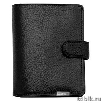 Портмоне Dr.Koffer с отдел. для вод.прав (кожа), черный