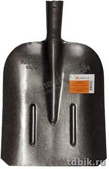 Лопата совковая рельсовая сталь с черенком ТИП1