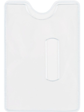 Обложка для проездного билета "Школьница" из ПВХ 7*9,5 см