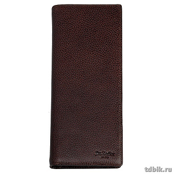 Визитница Dr.Koffer 27*11см на 96 визиток, коричневая