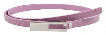 Ремень Alliance нат. кожа,  ширина 10мм, сиреневый