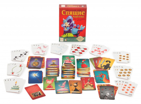 Игра настольная  .7+ с карточками "Спящие Королевы" (картон) Стиль жизни