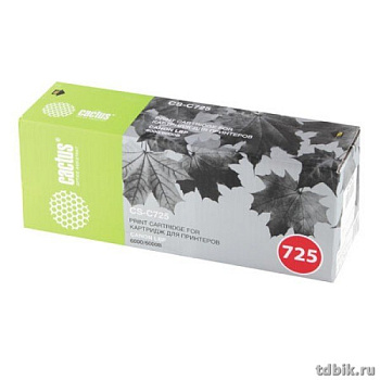 Картридж Cactus CS-C725 CANON LBP-6000/6020/6020B, 1600 стр.