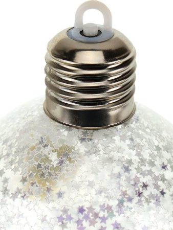 Набор шаров светящихся "Снегопад" LED 8см (3шт)