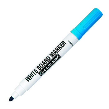 Маркер для доски Centropen 2,5 мм синий круг.